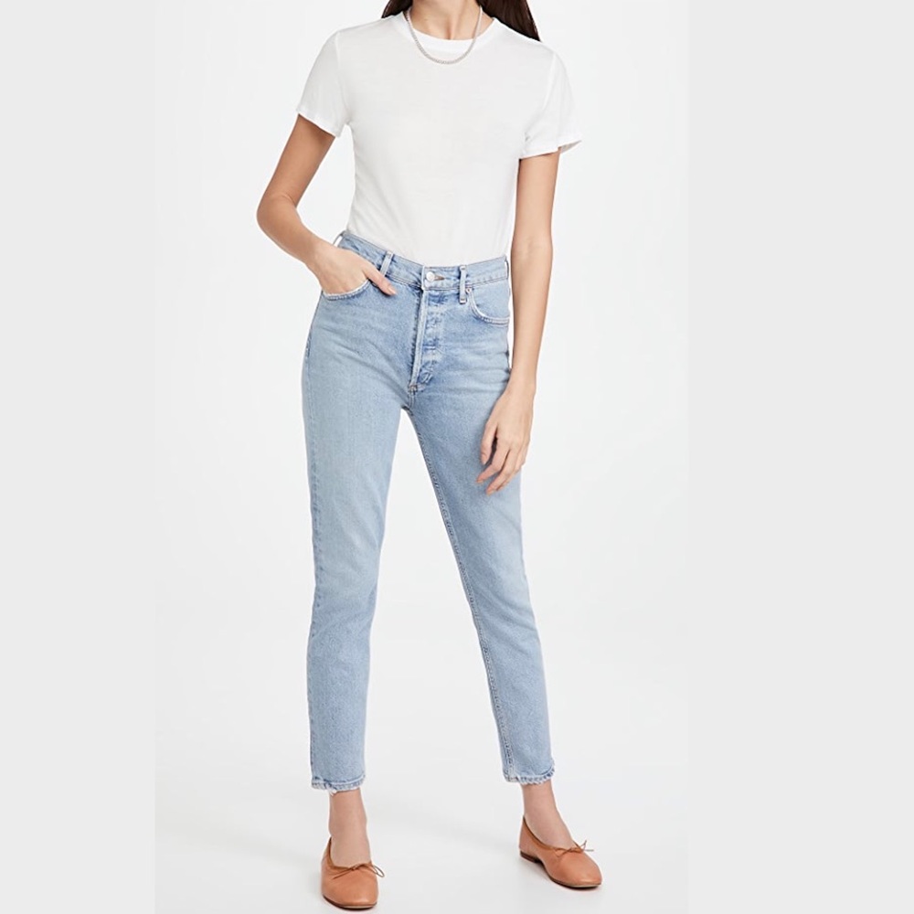 AGOLDE Nico High Rise Slim Fit Jeans - Picture 2 of 9